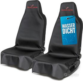 2 Coprisedili auto impermeabili neri