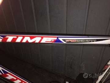Bici da corsa time cambio campagnolo super record 