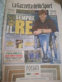 La Gazzetta dello Sport: Jannik Sinner 17/11/2025