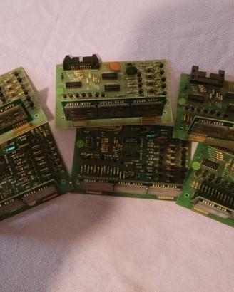 set composto da 6 pcs. display per flipper zaccari