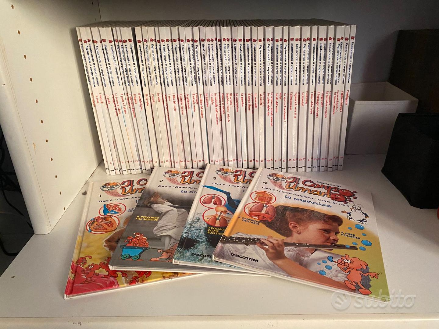 Esplorando il corpo umano, enciclopedia bambini