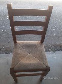 Sedie in legno