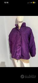 Giubbino Brugi piumino viola vintage anni ‘90 XL