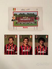Lotto Cartoline / Foto Vintage Milan 1992-1993