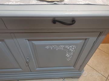 Madia shabby legno 134x93