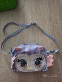 Borsetta Purse Pets gufo interattiva Spin Master