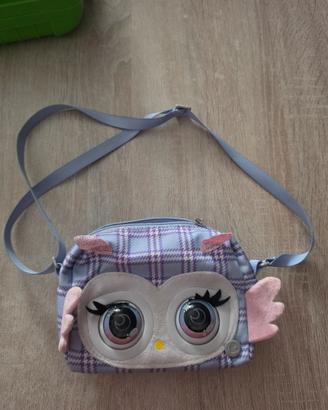 Borsetta Purse Pets gufo interattiva Spin Master