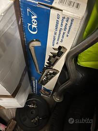 Porta sci snowboard per barre portatutto