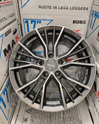 4 Cerchi MAK Union 17" - AUDI BMW MERCEDES