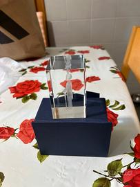 Cristallo carabiniere con sciabola