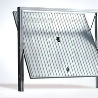 Porta per garage BASCULANTE IN LAMIERA ZINCATA