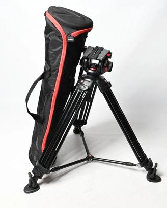 Manfrotto Treppiede Cavalletto 504HD 546BK Video