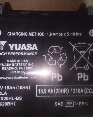 Batteria Yausa YTX20HL-BS nuova