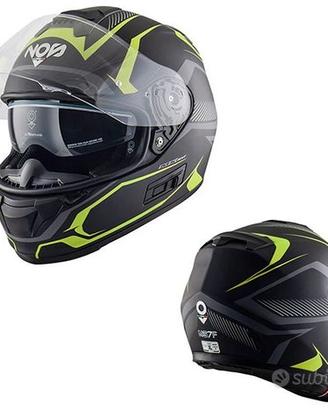 CASCO INTEGRALE MOTO NOS NS7F FIBRA VETRO LEGGERO