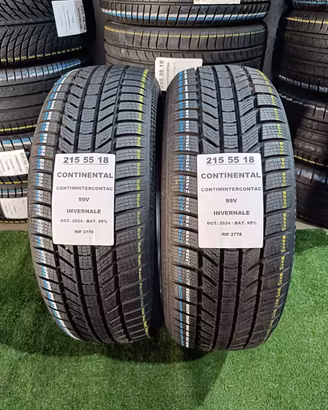 2 GOMME 215 55 18 CONTINENTAL INV RIF2778
