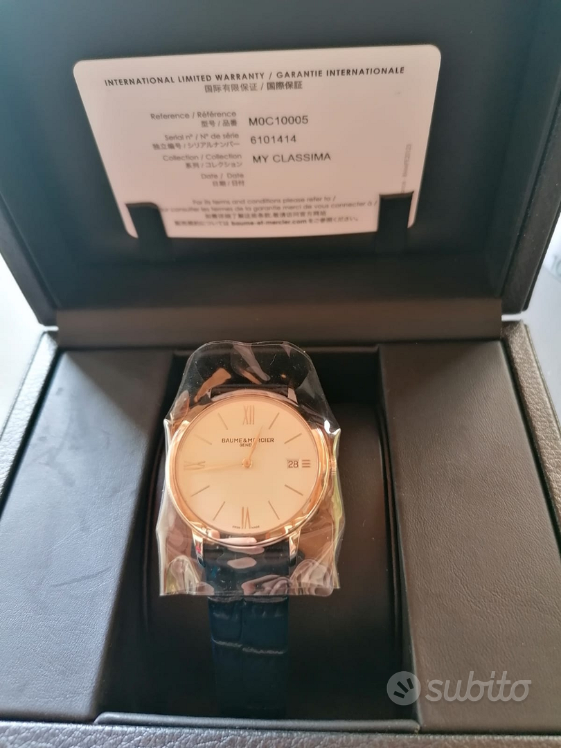 Baume mercier 30 anni on sale fiat