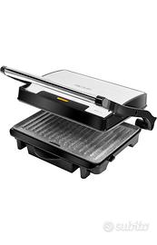 Griglia Elettrica Piastra e Tostapane