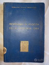 Prontuario Velocità della seconda ora FIC anni'30