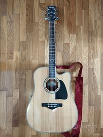 Ibanez acustica AW70ECE-NT con vari upgrade