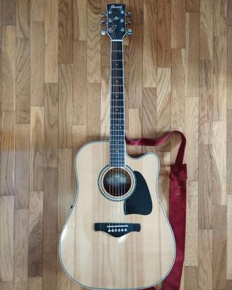 Ibanez acustica AW70ECE-NT con vari upgrade
