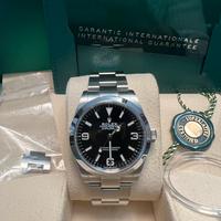 Rolex explorer 39mm 214270 mk2 2020 fine serie