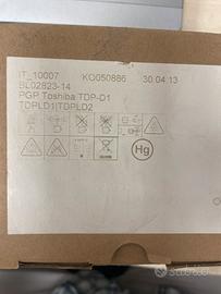 Kit lampada per videoproiettore toshiba tdp-d1
