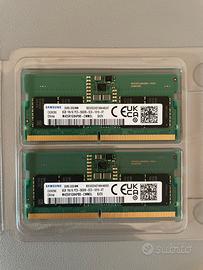 Ram 16Gb Samsung DDR5 2 x 8Gb 1Rx16 PC5