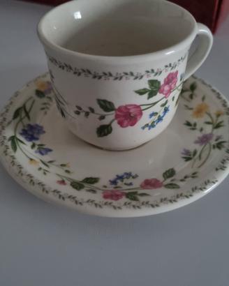 servizio caffè da 6  english garden