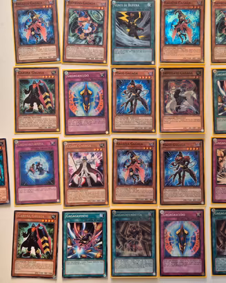 Lotto 21 Carte Yu-Gi-Oh! Gagaga Italiane