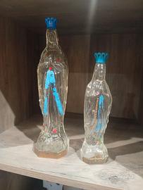 Bottiglia madonna di Lourdes epoca 