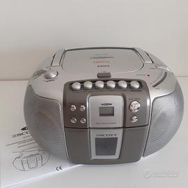 RADIOREGISTRATORE CON LETTORE CD ANNI 90