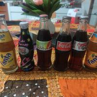 bottiglie di coca- cola e fanta