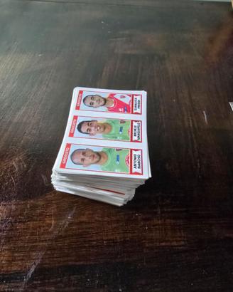 Lotto di figurine dei calciatori panini 295 figuri