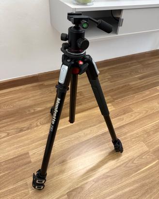 Treppiede Manfrotto MT190XPRO3 + testa a sfera Nee