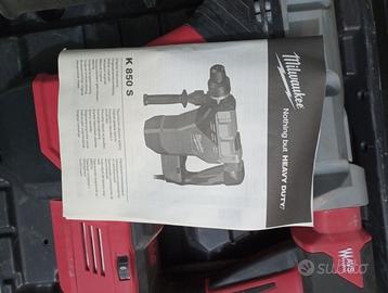 Demolitore Milwaukee usato pochissimo