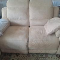 2 divani 2 posti con chaise long elettrica
