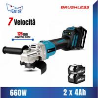 Smerigliatrice Angolare a Batteria 20V 4Ah