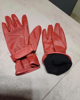 guanti impermiabili esterno unisex   pile interno 