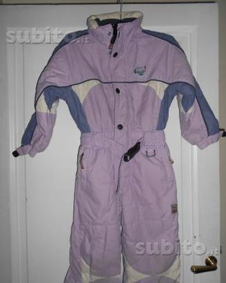 Tuta da sci ASTROLABIO SPORT bambina 4 anni