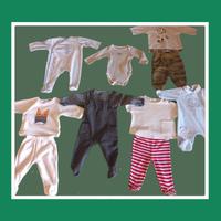 10 articoli bimbi 0/3 mesi capi firmati 