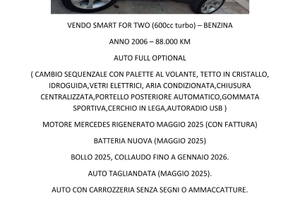 Smart fortwo TURBO BENZ