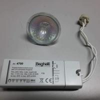 Lampade GU 5.3 + trasformatori beghelli 12v