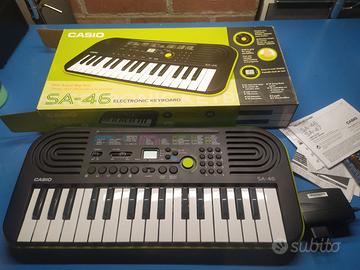 Casio SA-46A Tastiera Elettronica pianola x Scuola