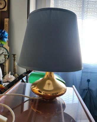Lampada dorata vintage