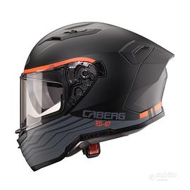 Casco Integrale CABERG Gladio WAVE GRIGIO ARANCION