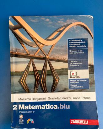 Libro di matematica “Matematica.Blu 2”