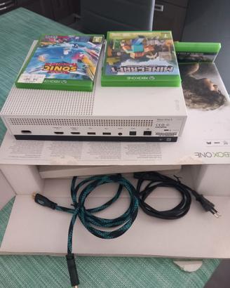 xbox one s 500 Gb +giochi +controller 