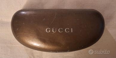 Custodia Rigida Occhiali marca: "GUCCI" Originale.
