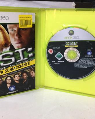 CSI prova schiacciante XBOX 360 PAL
