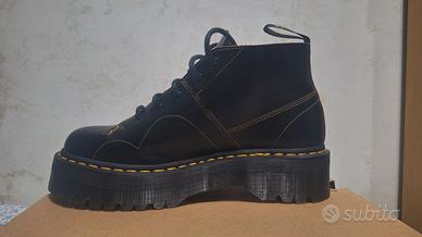 Dr Martens Stivali Platform Monkey Church Quad